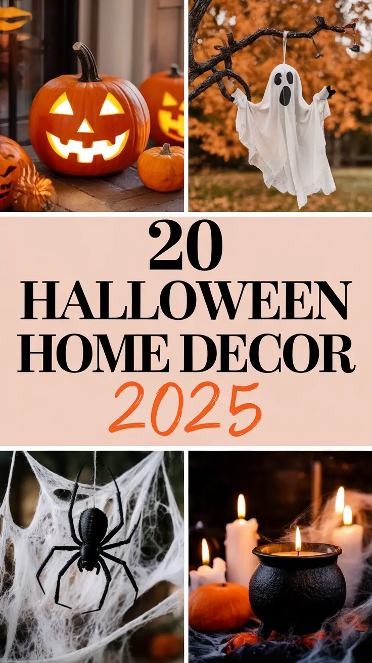 Halloween Home Decor Ideas 2025: Elegant, Gothic, and Cute Ways to Style Your Space