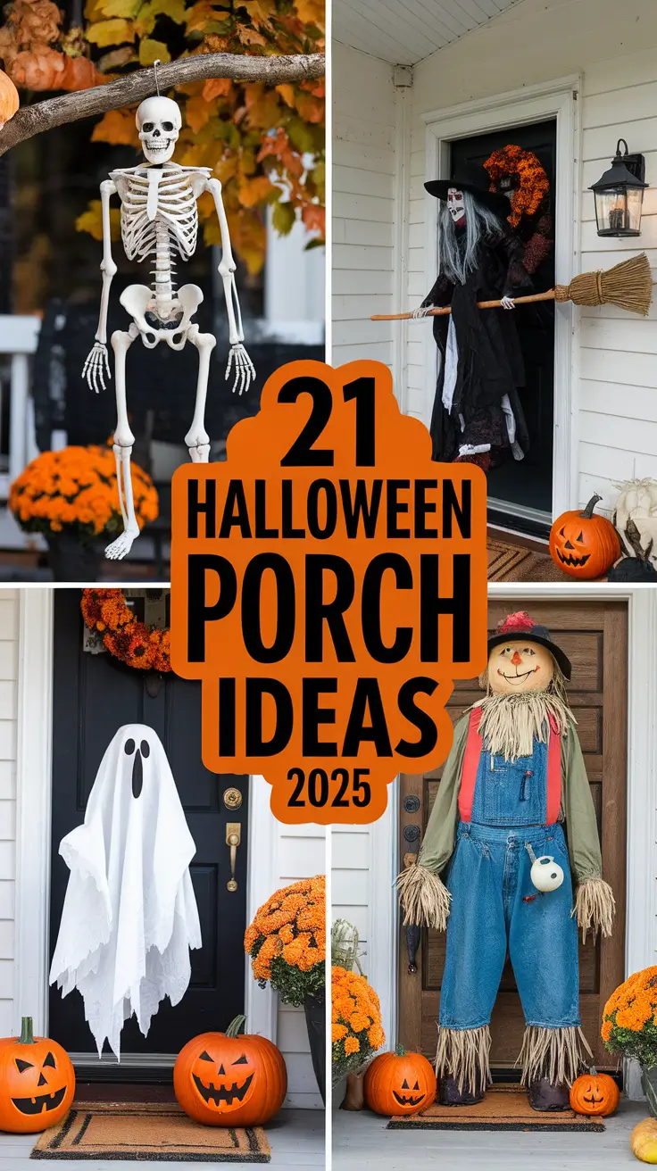 Halloween Porch Ideas 2025: Classy, DIY, Farmhouse and Witchy Porch Inspiration