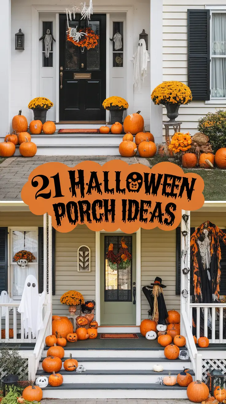 Halloween Porch Ideas 2025: Classy, DIY, Farmhouse and Witchy Porch Inspiration