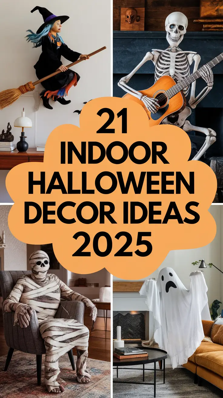 Indoor Halloween Decor Ideas 2025: Stylish, Spooky & Easy DIY Touches for Every Room