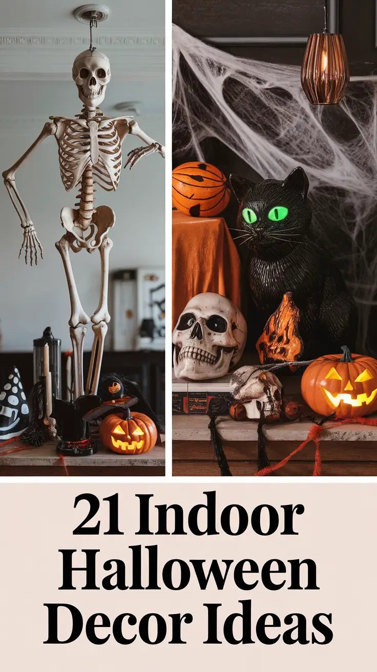 Indoor Halloween Decor Ideas 2025: Stylish, Spooky & Easy DIY Touches for Every Room