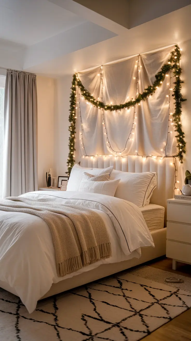 Christmas Lights in the Bedroom Ideas 2025: Cozy, Creative & Aesthetic Designs
