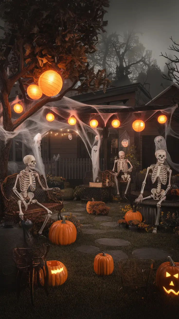 Outdoor Halloween Decor Ideas 2025: DIY, Classy, and Modern Yard Inspiration