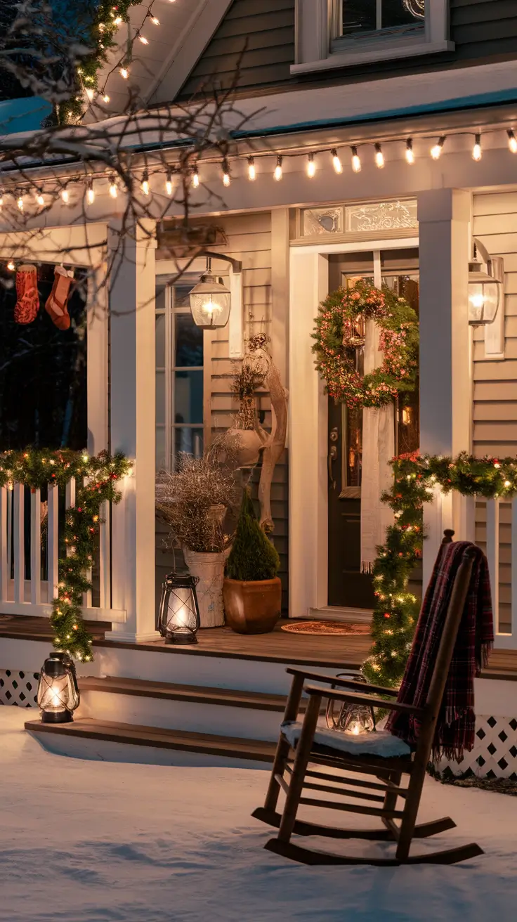 Christmas Lights on House Exterior Ideas 2025: Traditional, Modern, Vintage & Rustic Styles