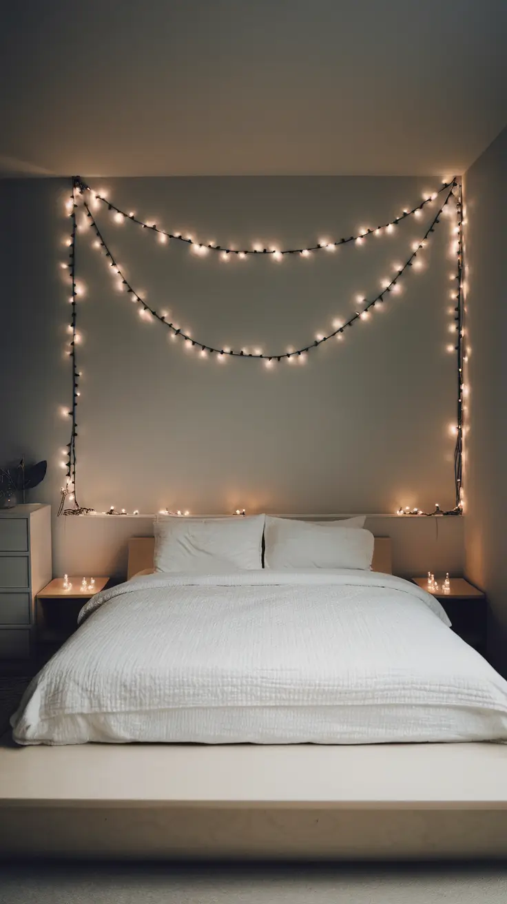 Christmas Lights in the Bedroom Ideas 2025: Cozy, Creative & Aesthetic Designs