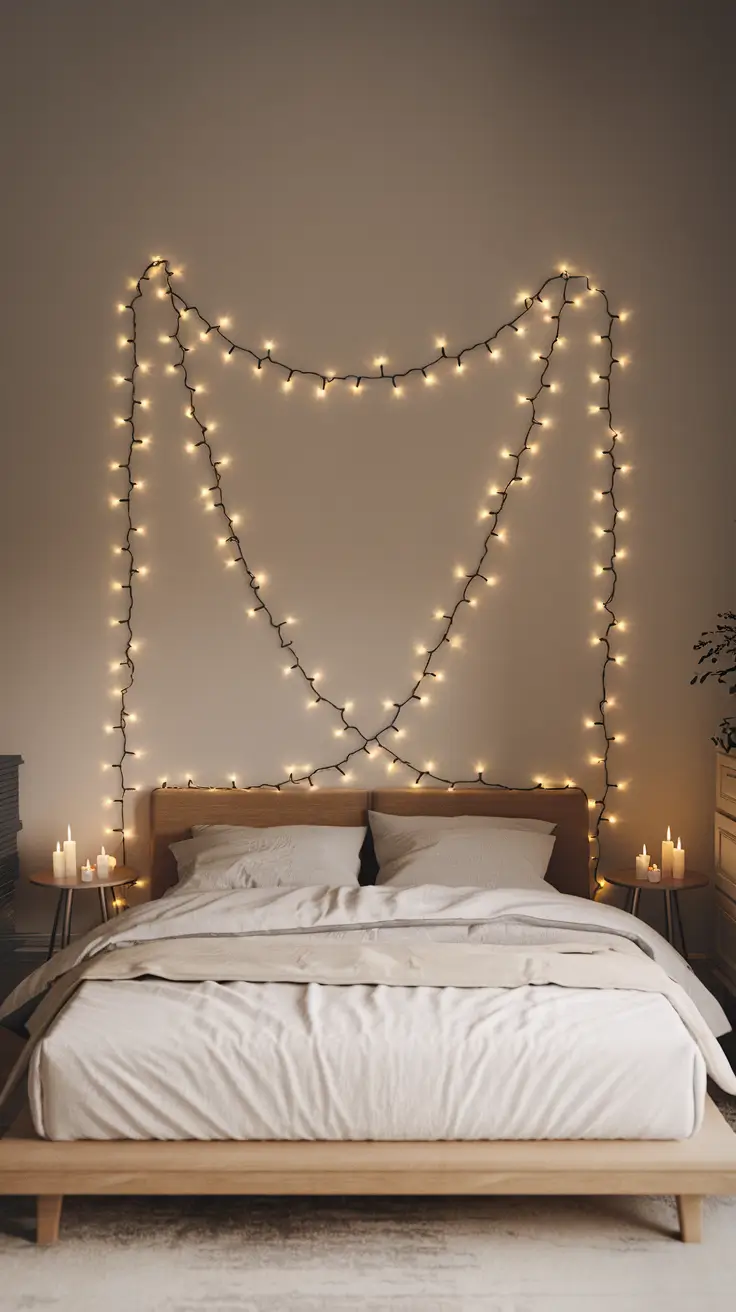 Christmas Lights in the Bedroom Ideas 2025: Cozy, Creative & Aesthetic Designs