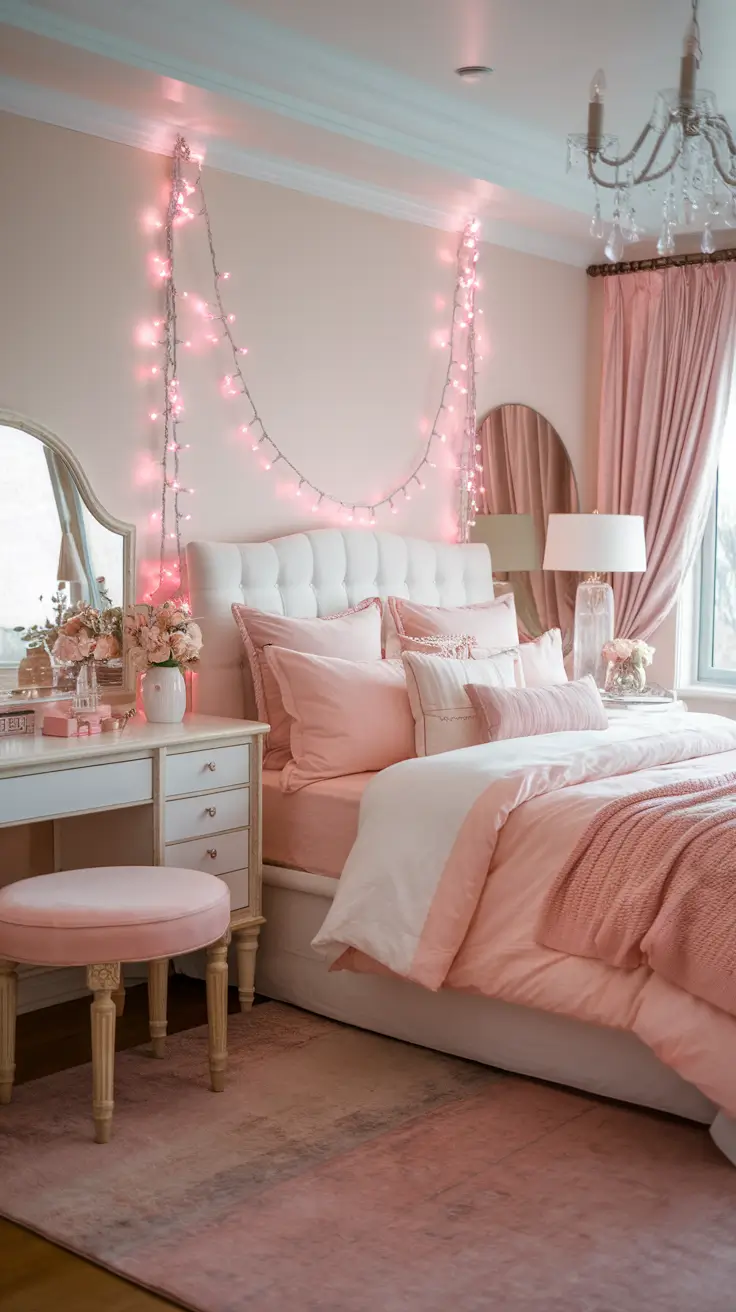 Christmas Lights in the Bedroom Ideas 2025: Cozy, Creative & Aesthetic Designs