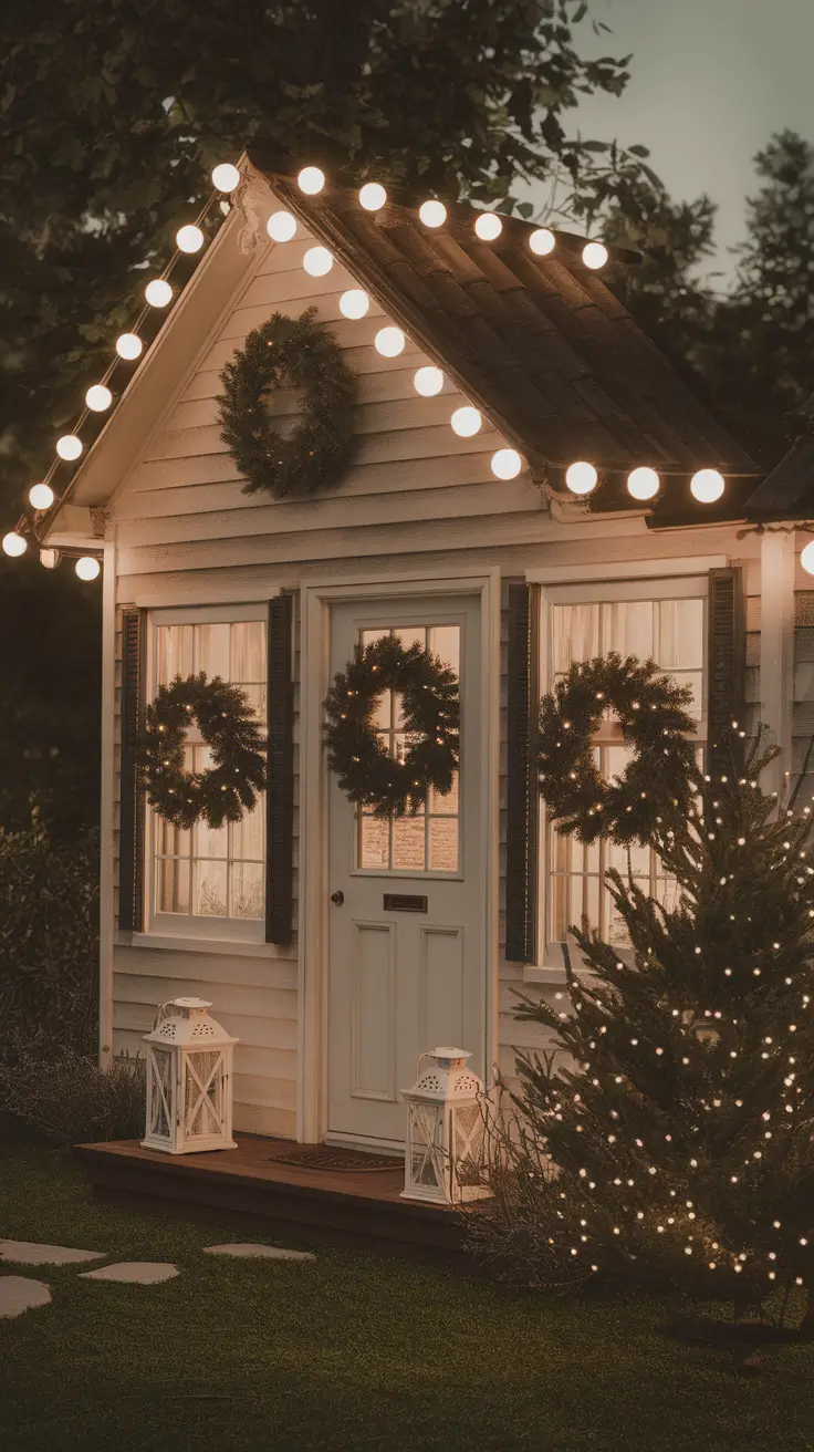 Christmas Lights on House Exterior Ideas 2025: Traditional, Modern, Vintage & Rustic Styles