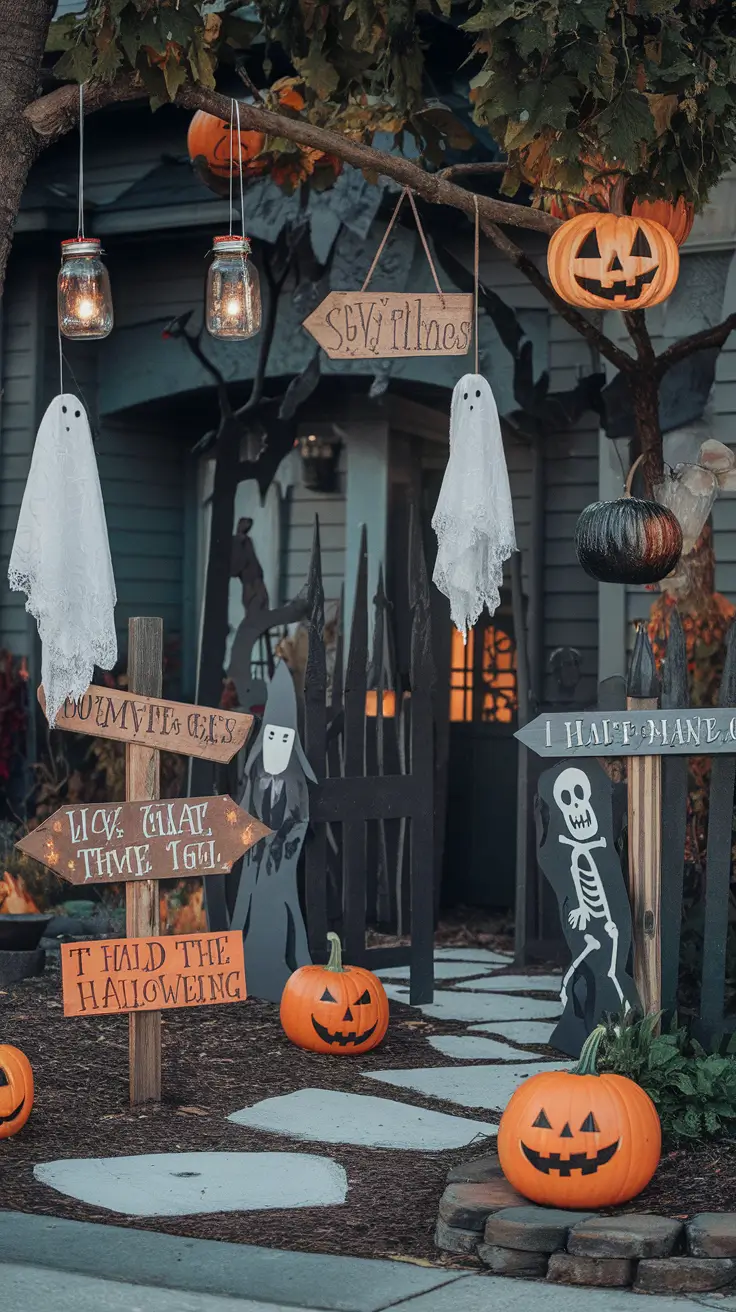 Outdoor Halloween Decor Ideas 2025: DIY, Classy, and Modern Yard Inspiration
