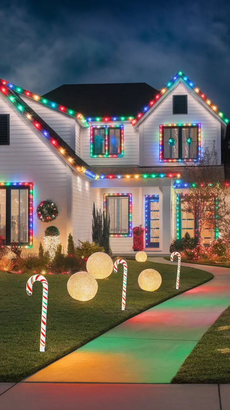 Christmas Lights on House Exterior Ideas 2025: Traditional, Modern, Vintage & Rustic Styles