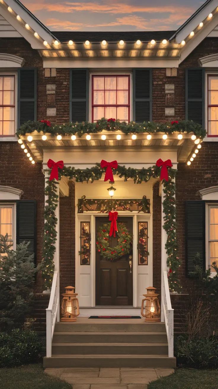 Christmas Lights on House Exterior Ideas 2025: Traditional, Modern, Vintage & Rustic Styles