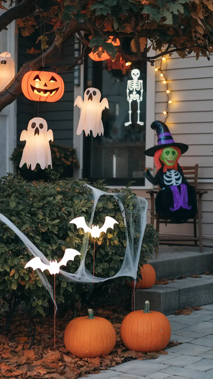 Outdoor Halloween Decor Ideas 2025: DIY, Classy, and Modern Yard Inspiration
