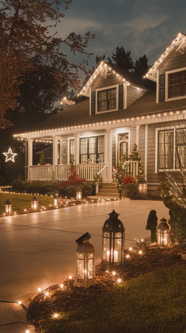 Christmas Lights On House Exterior Ideas 2025: Traditional, Modern, Porch & Roof Inspirations