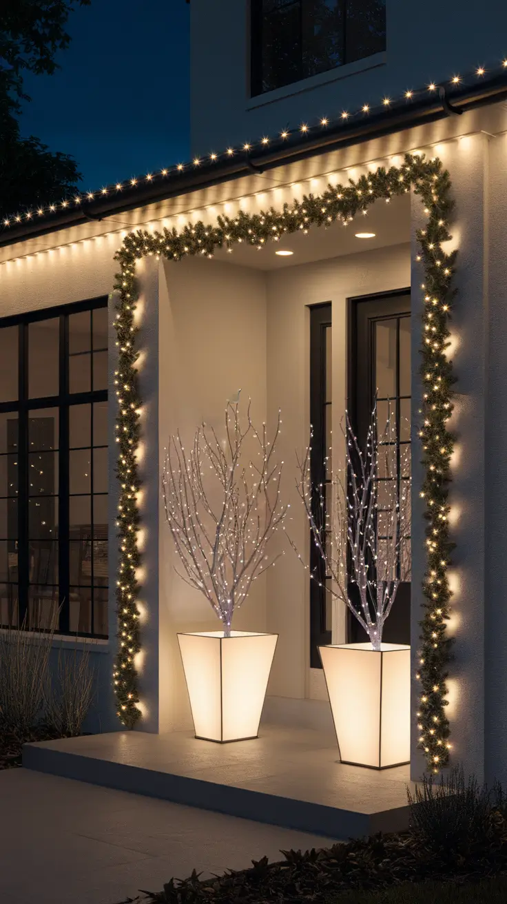 Christmas Lights on House Exterior Ideas 2025: Traditional, Modern, Vintage & Rustic Styles