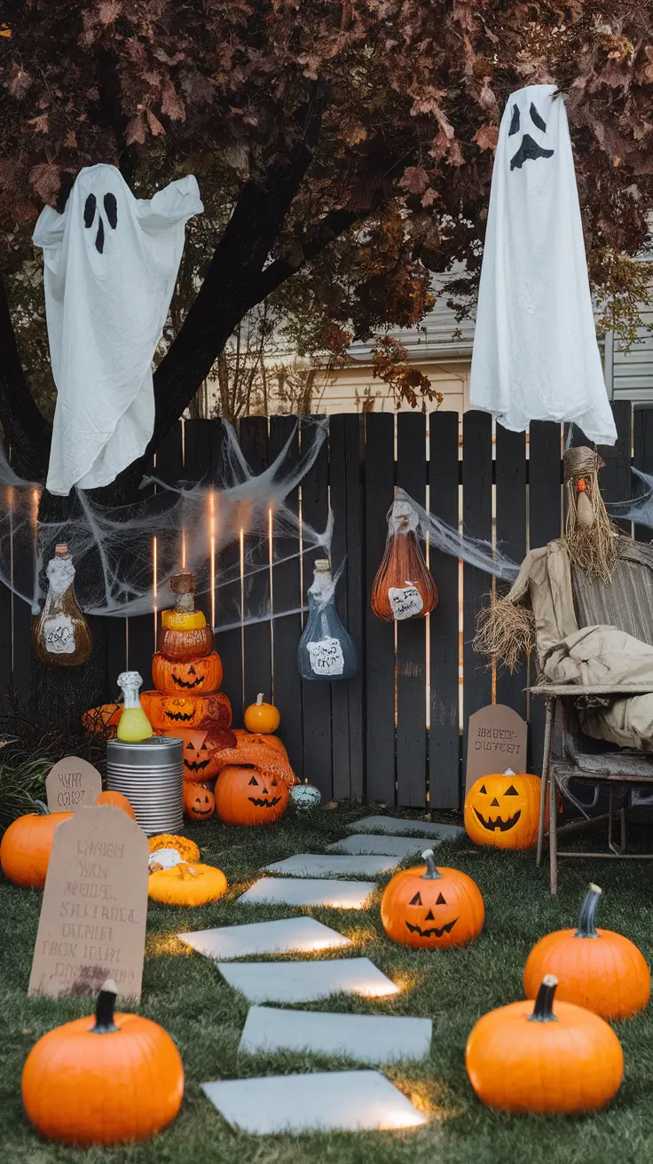 Outdoor Halloween Decor Ideas 2025: DIY, Classy, and Modern Yard Inspiration