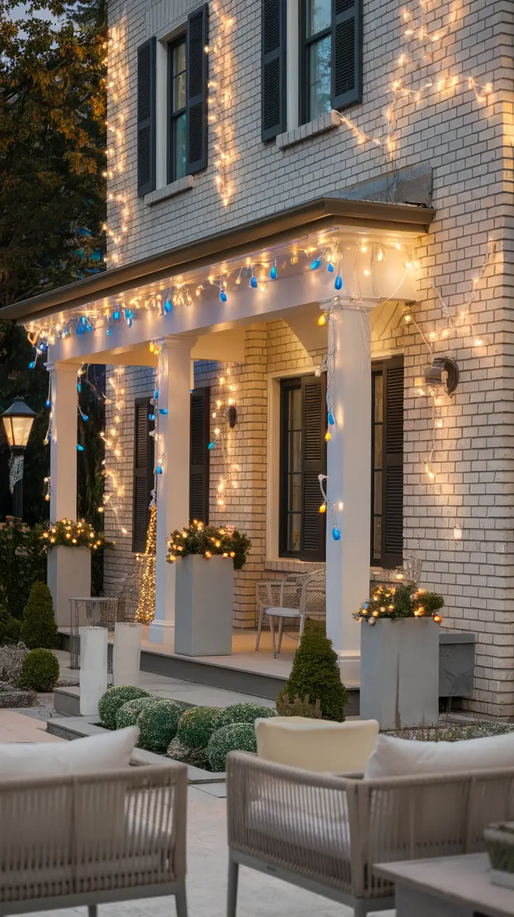 Christmas Lights On House Exterior Ideas 2025: Traditional, Modern, Porch & Roof Inspirations