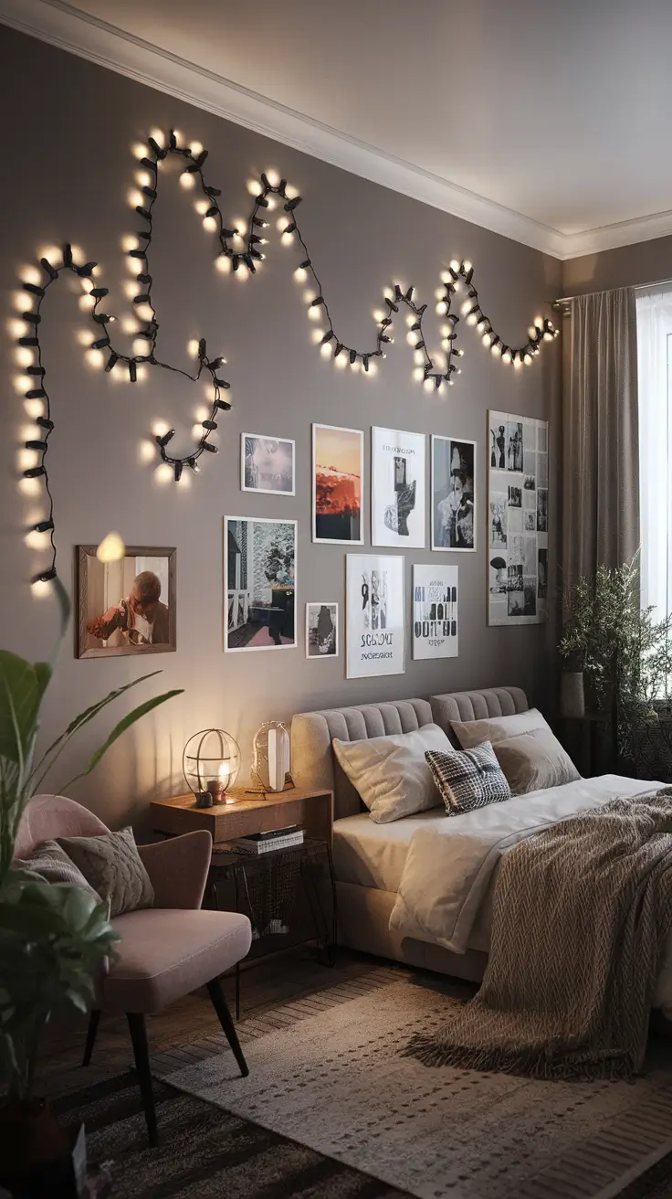 Christmas Lights in the Bedroom Ideas 2025: Cozy, Creative & Aesthetic Designs