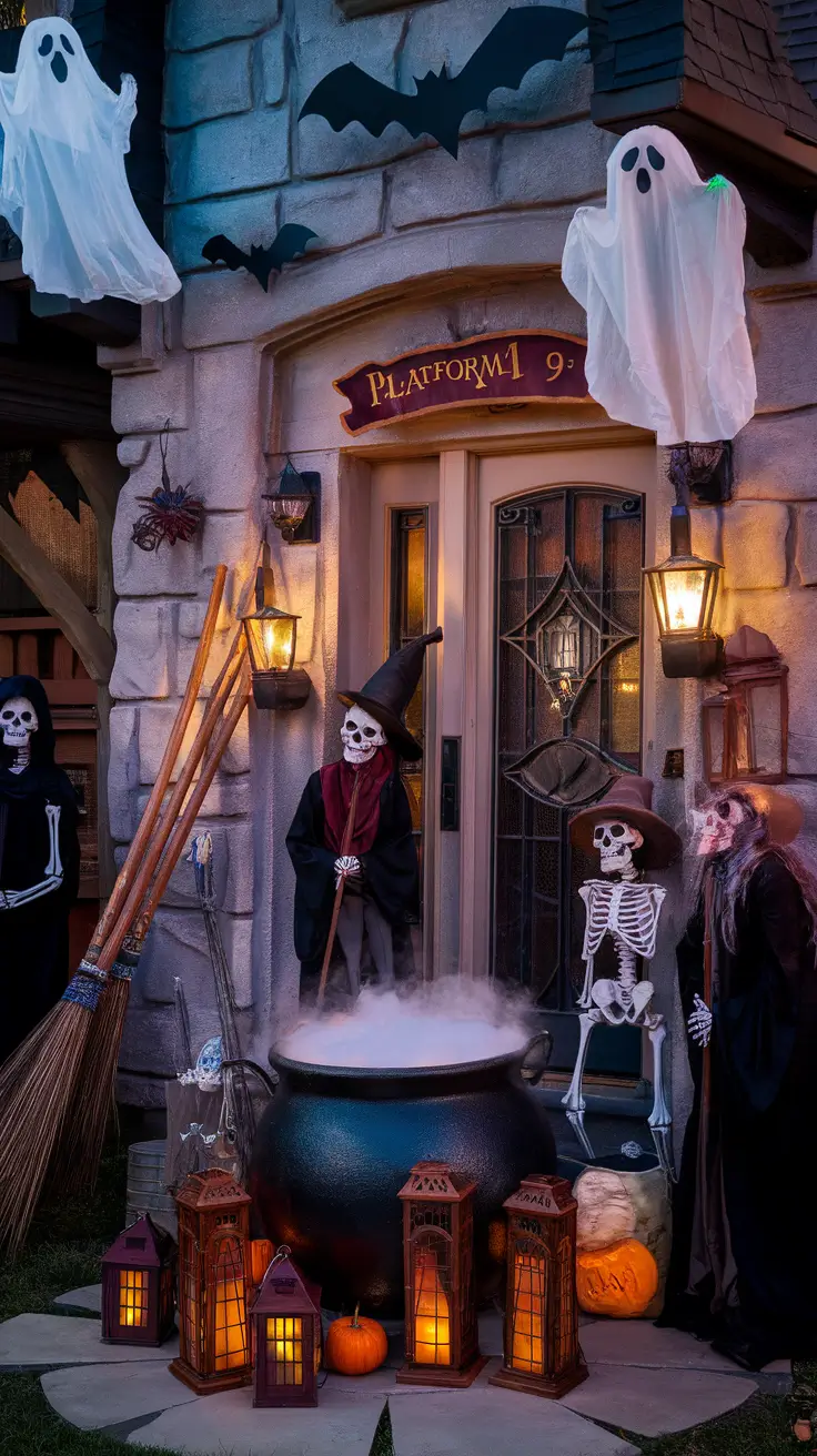 Outdoor Halloween Decor Ideas 2025: DIY, Classy, and Modern Yard Inspiration