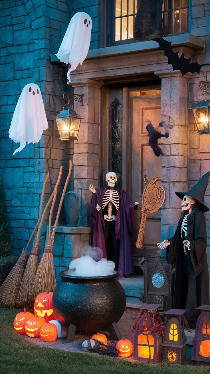 Outdoor Halloween Decor Ideas 2025: DIY, Classy, and Modern Yard Inspiration