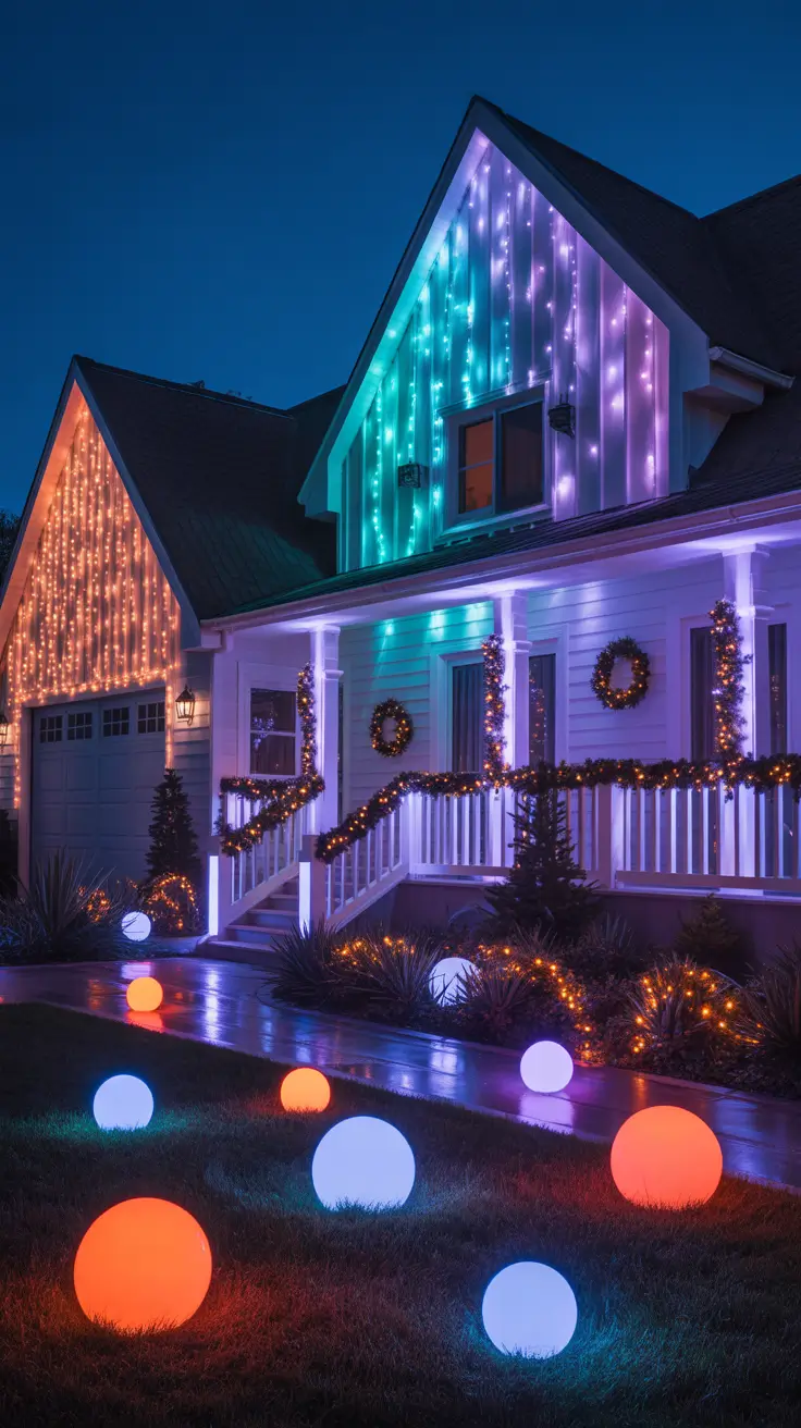Christmas Lights on House Exterior Ideas 2025: Traditional, Modern, Vintage & Rustic Styles
