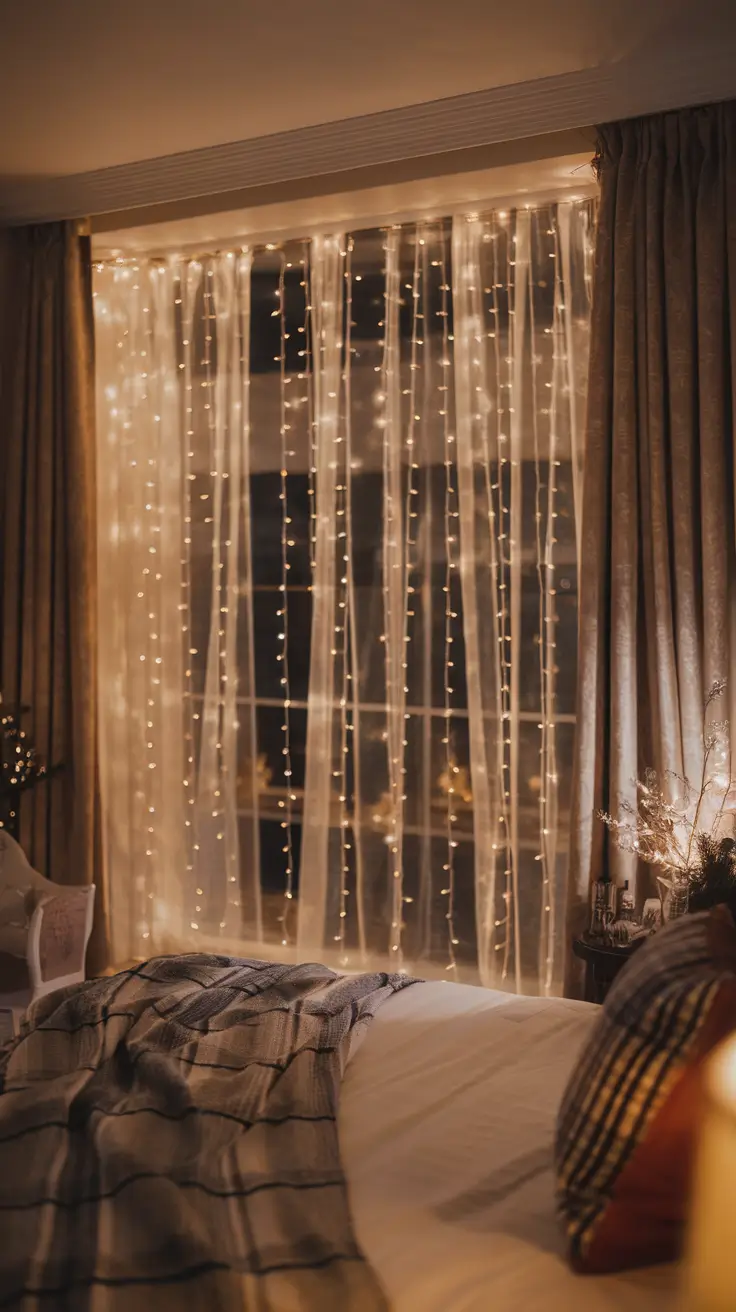 Christmas Lights in the Bedroom Ideas 2025: Cozy, Creative & Aesthetic Designs