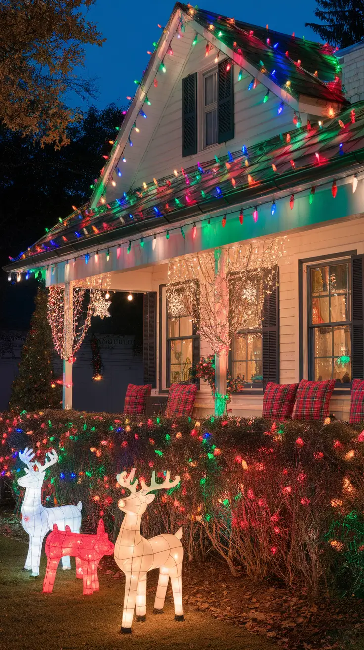 Christmas Lights on House Exterior Ideas 2025: Traditional, Modern, Vintage & Rustic Styles
