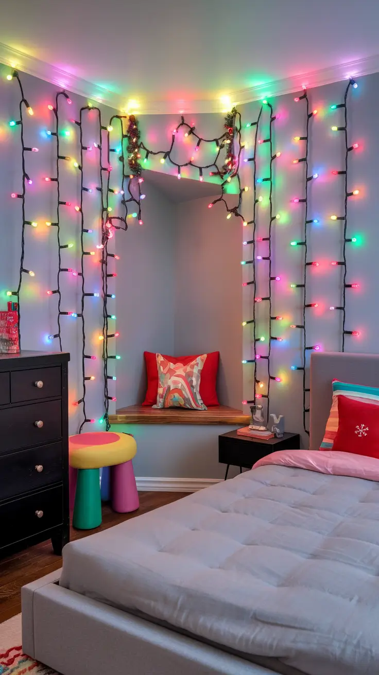 Christmas Lights in the Bedroom Ideas 2025: Cozy, Creative & Aesthetic Designs