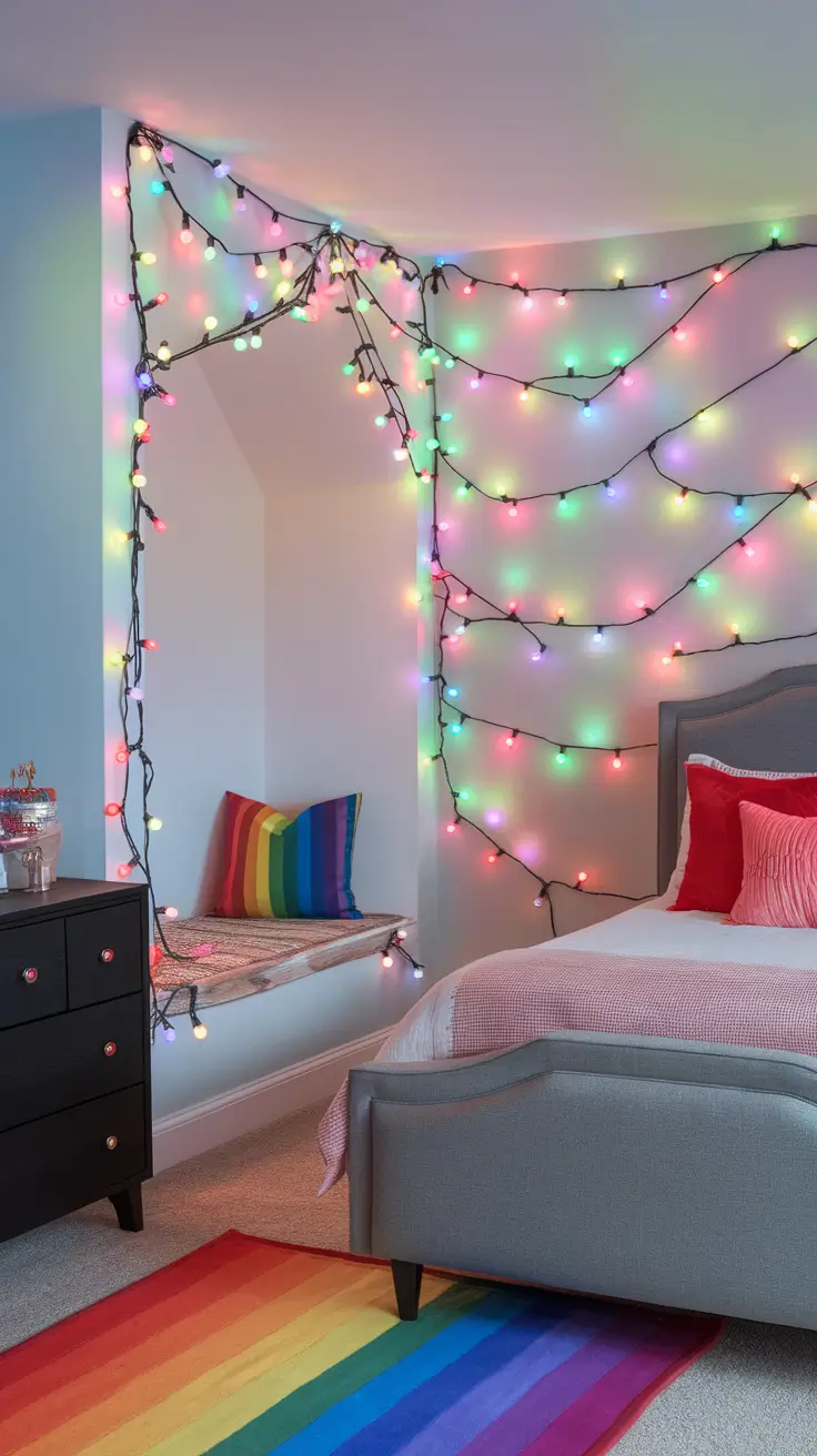 Christmas Lights in the Bedroom Ideas 2025: Cozy, Creative & Aesthetic Designs