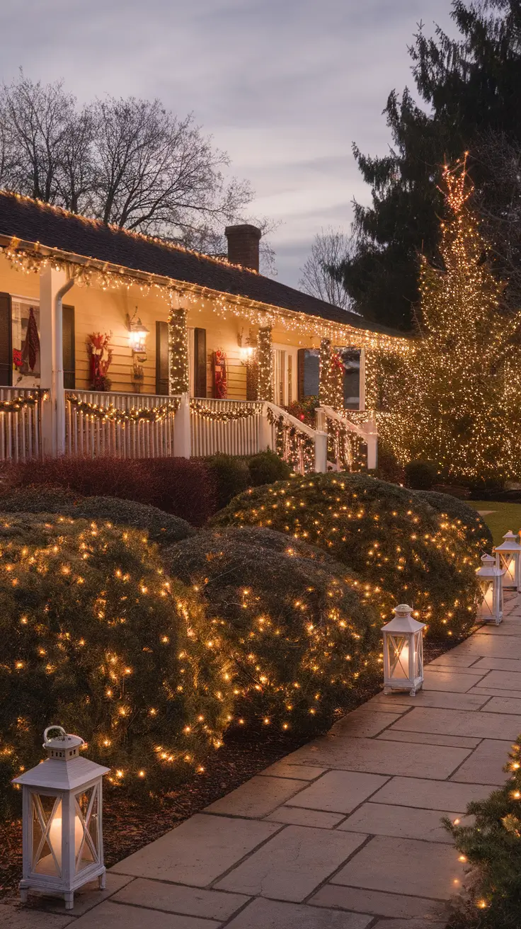 Christmas Lights On House Exterior Ideas 2025: Traditional, Modern, Porch & Roof Inspirations