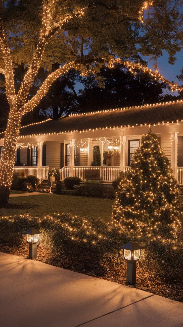 Christmas Lights On House Exterior Ideas 2025: Traditional, Modern, Porch & Roof Inspirations