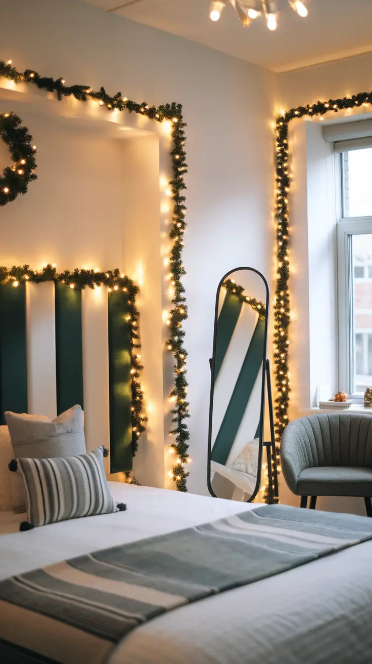 Christmas Lights in the Bedroom Ideas 2025: Cozy, Creative & Aesthetic Designs