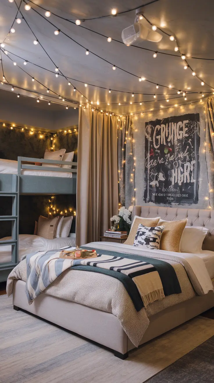 Christmas Lights in the Bedroom Ideas 2025: Cozy, Creative & Aesthetic Designs