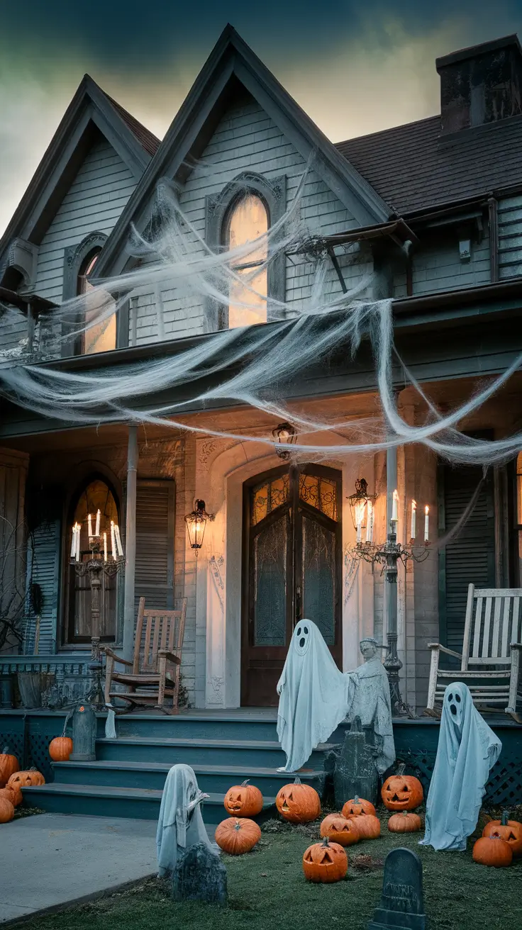 Outdoor Halloween Decor Ideas 2025: DIY, Classy, and Modern Yard Inspiration
