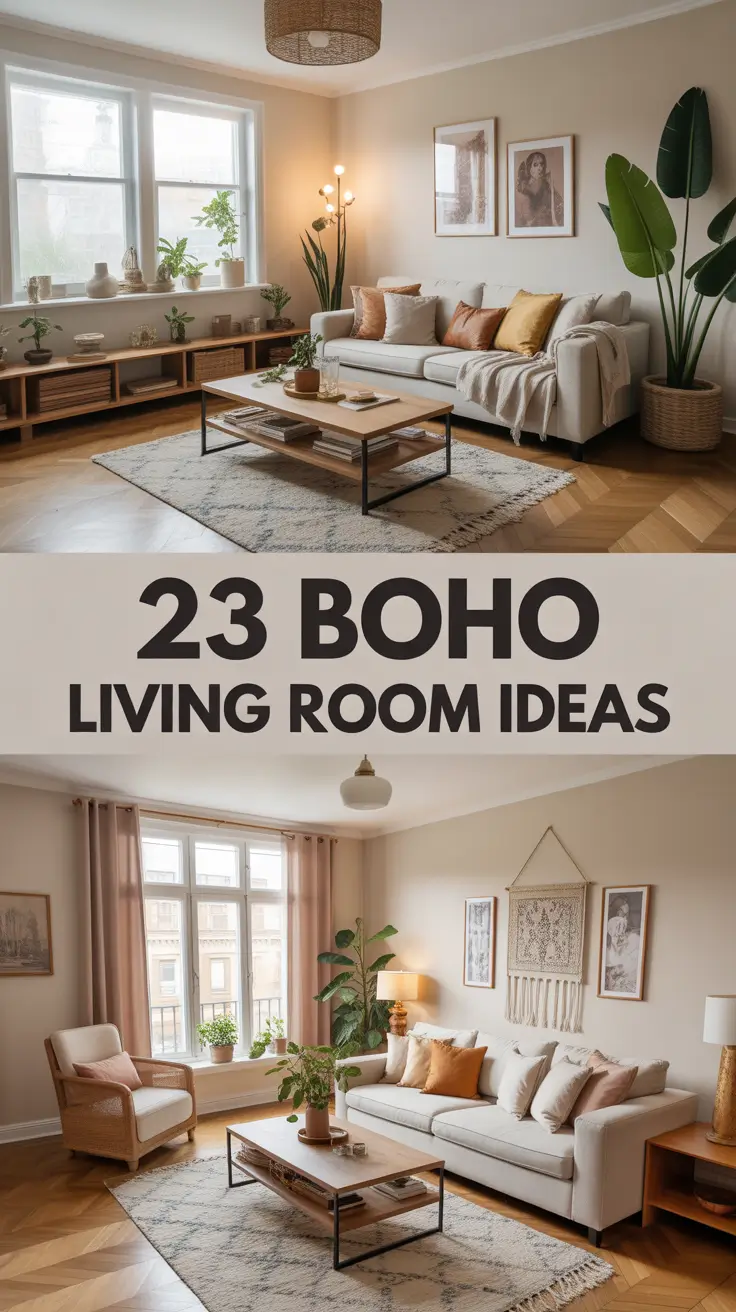 Boho Living Room Ideas 2026: Cozy, Modern & Colorful Trends for Every Home