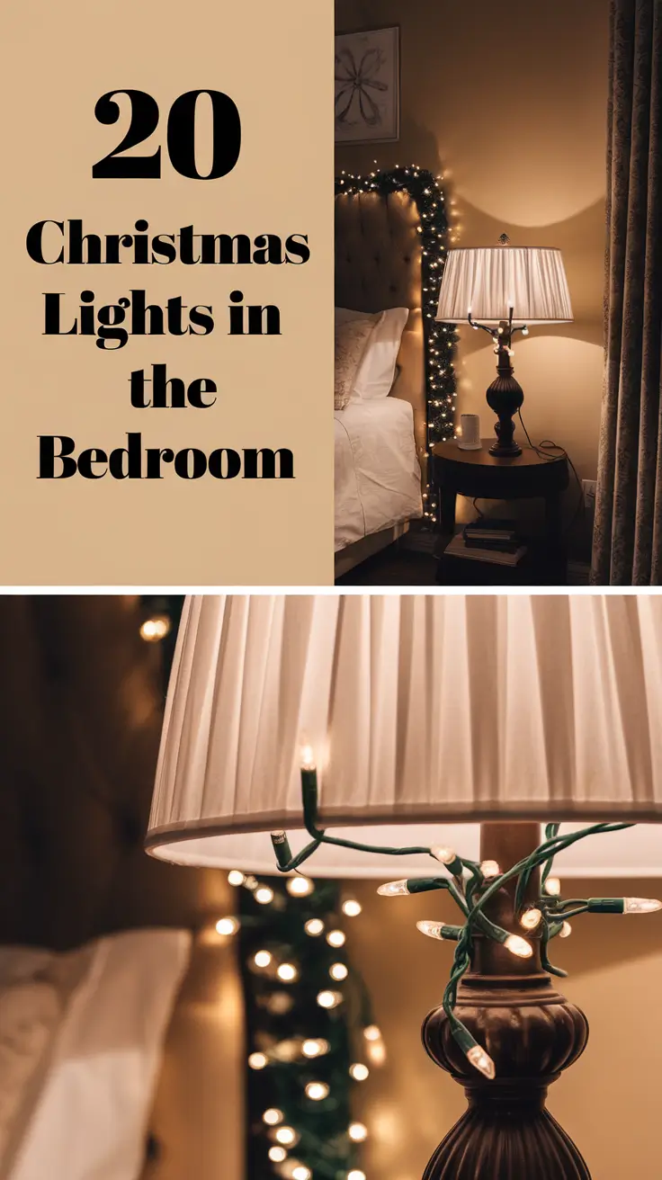 Christmas Lights in the Bedroom Ideas 2025: Cozy, Creative & Aesthetic Designs