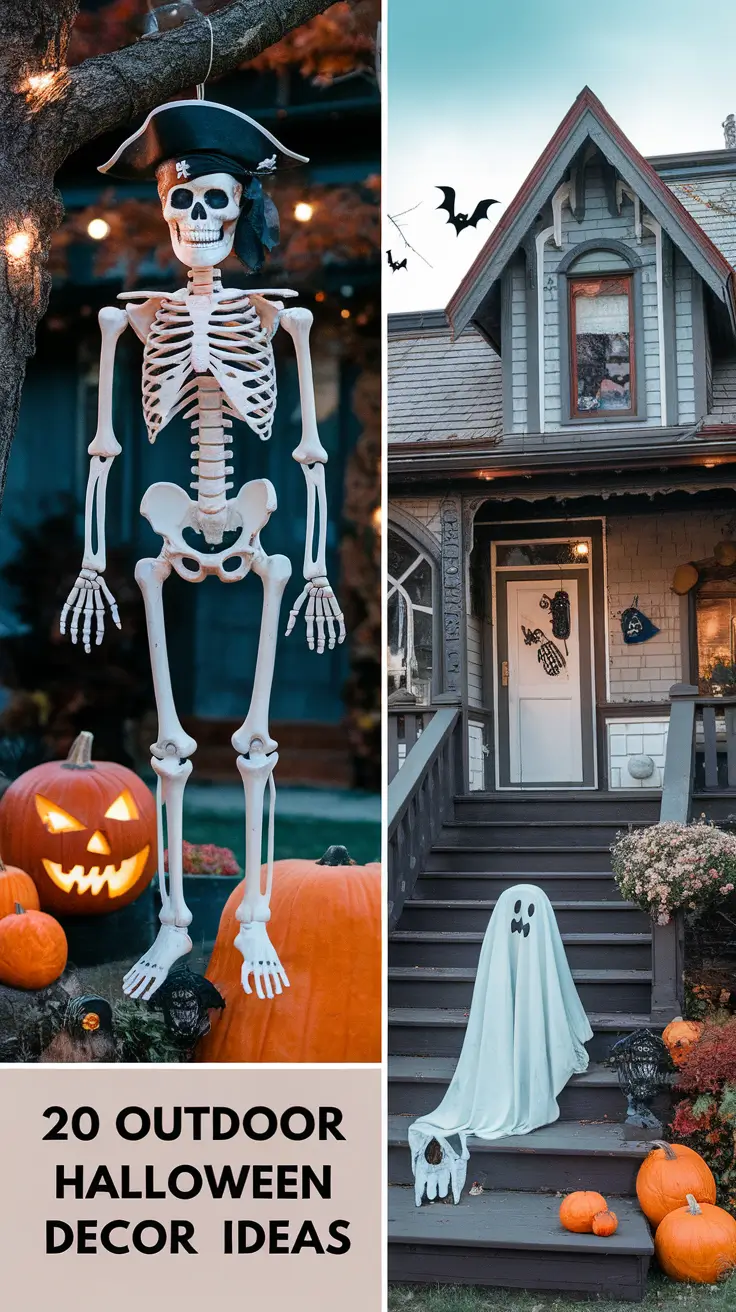 Outdoor Halloween Decor Ideas 2025: DIY, Classy, and Modern Yard Inspiration