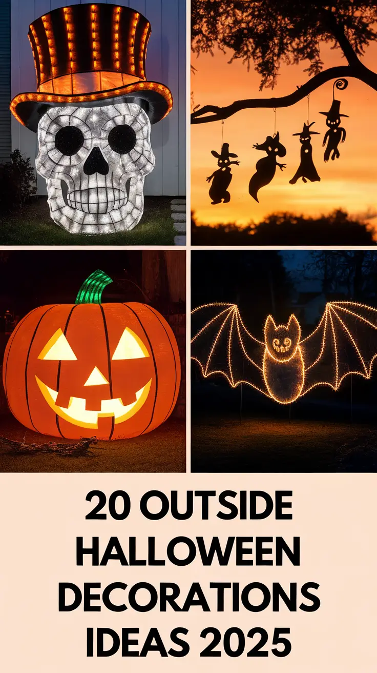 Outside Halloween Decorations Ideas 2025: Creative & Easy Inspiration for Your Home and Yard
