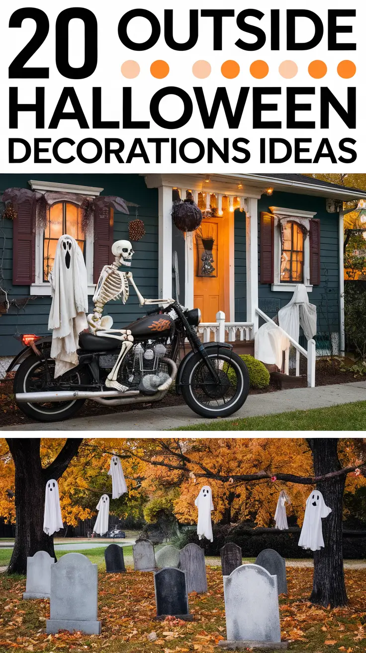 Outside Halloween Decorations Ideas 2025: Creative & Easy Inspiration for Your Home and Yard