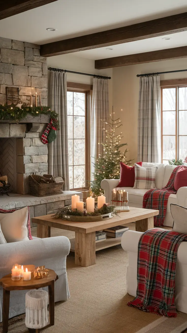 Christmas Decor Ideas for Living Room 2025: Cozy, Elegant & Modern Inspiration for Every Apartment