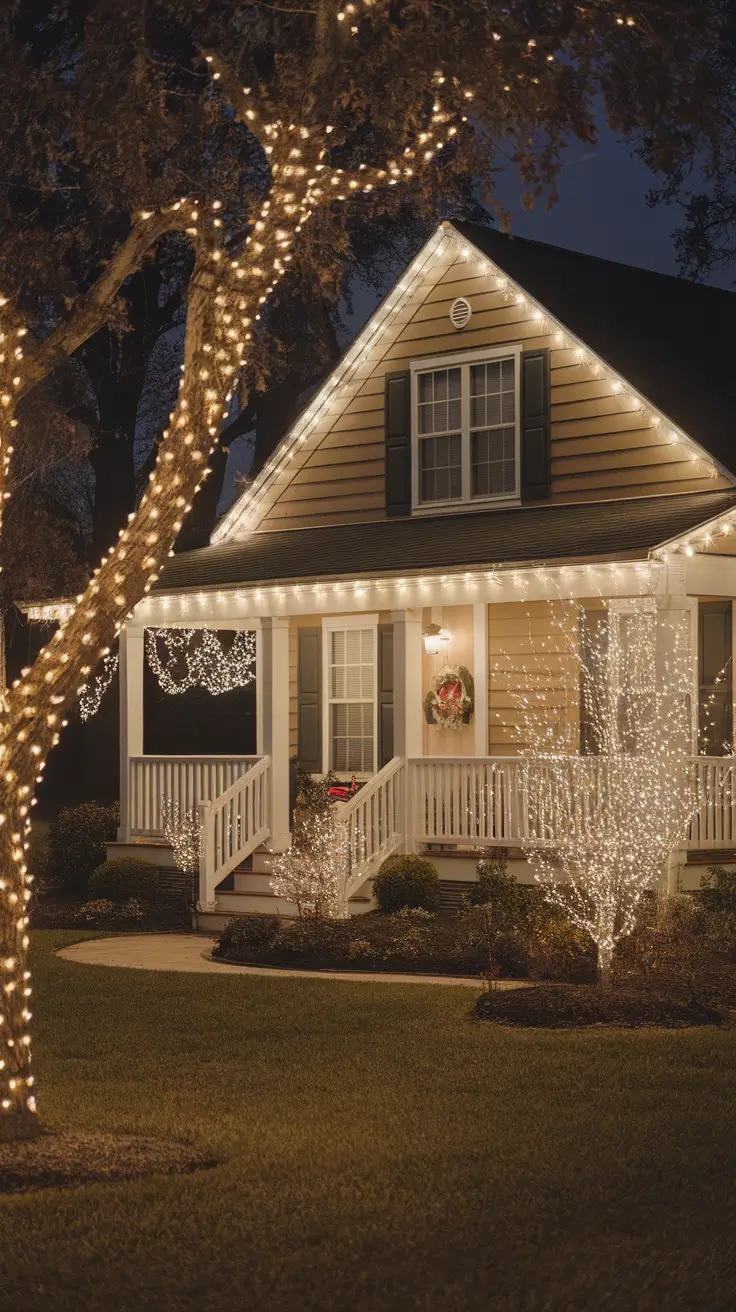 Outdoor Christmas Lights Ideas 2025: Elegant and Easy Ways to Decorate Your House for the Holidays