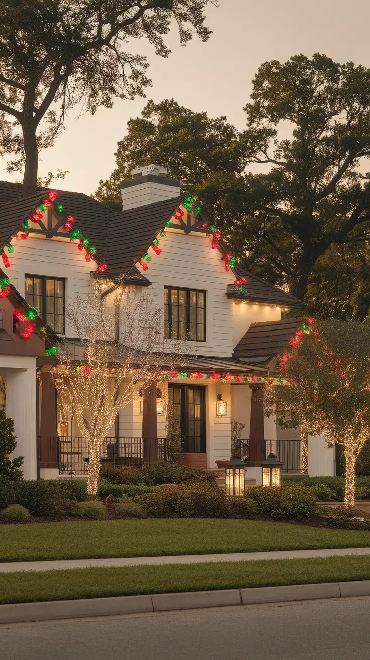Outdoor Christmas Lights Ideas 2025: Elegant and Easy Ways to Decorate Your House for the Holidays