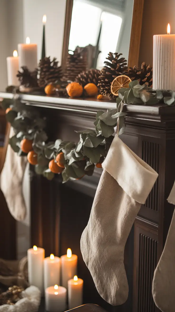 Christmas Mantle Decor Ideas 2025: Cozy, Elegant, and DIY Fireplace Inspiration