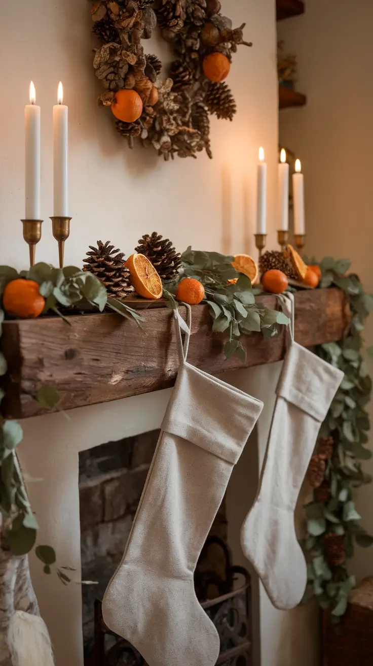Christmas Mantle Decor Ideas 2025: Cozy, Elegant, and DIY Fireplace Inspiration