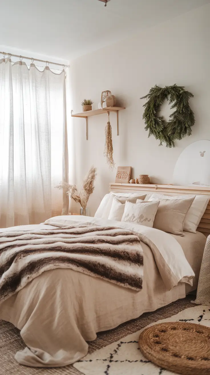 Christmas Bedroom Decor Ideas 2025: Cozy, Trendy & Easy DIY Holiday Inspiration