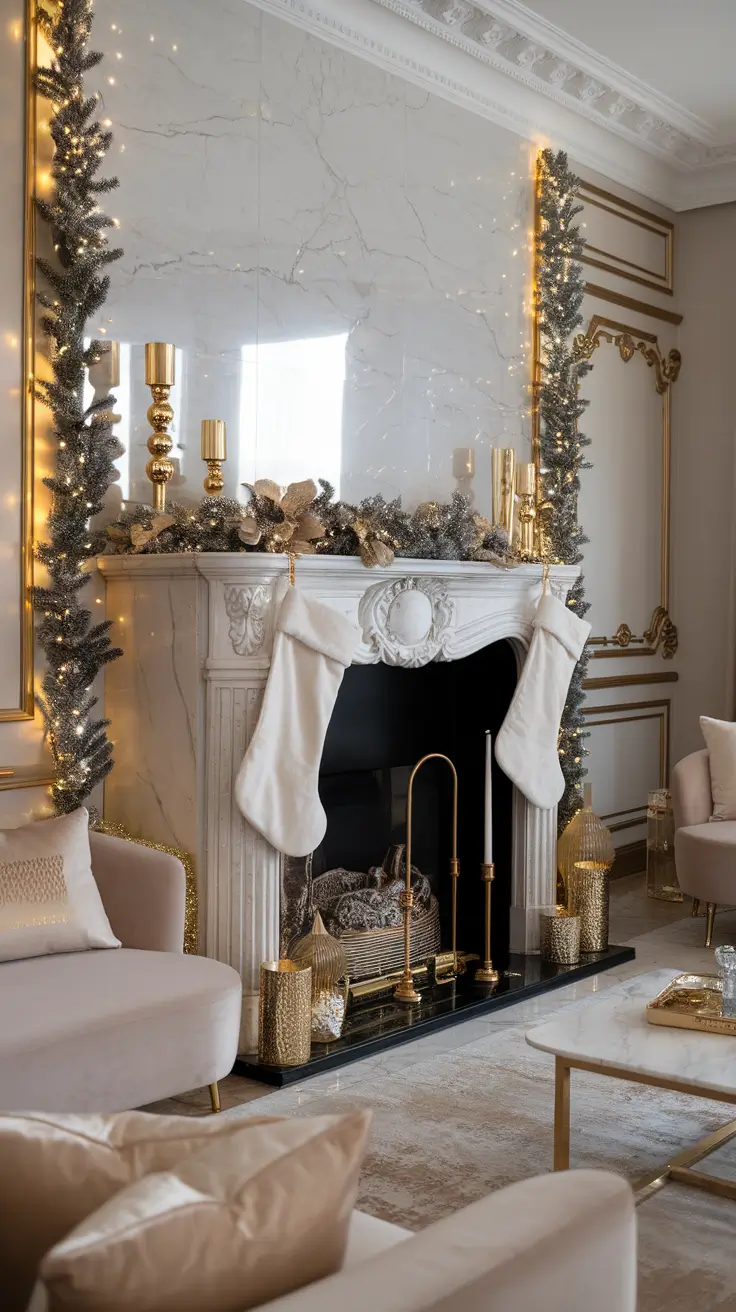Christmas Mantle Decor Ideas 2025: Cozy, Elegant, and DIY Fireplace Inspiration