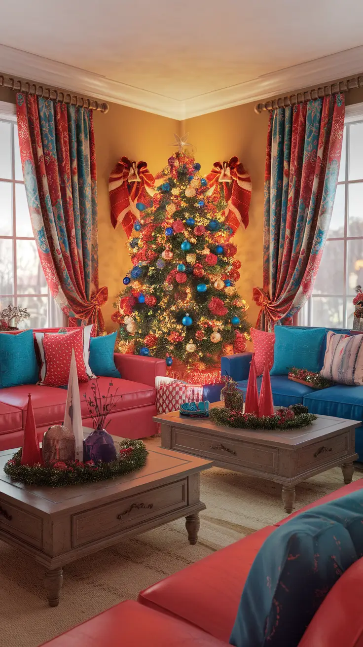 Christmas Decor Ideas for Living Room 2025: Cozy, Elegant & Modern Inspiration for Every Apartment