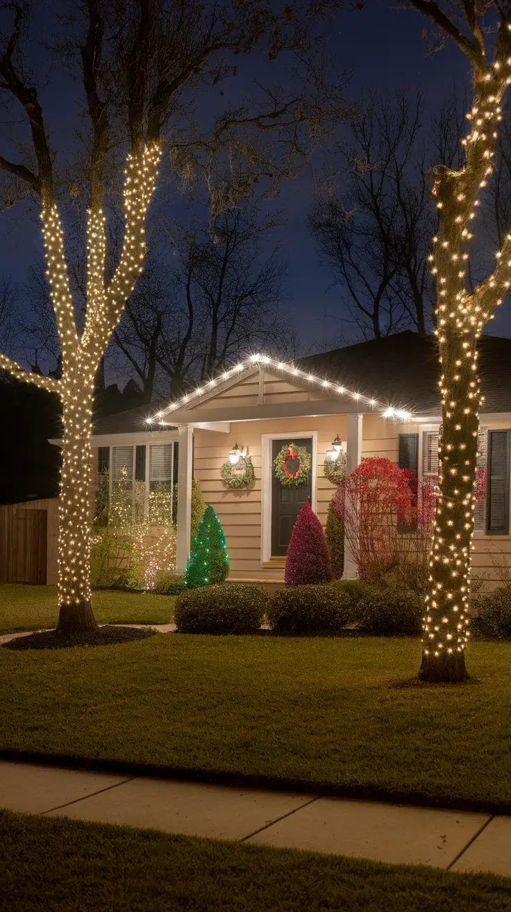 Outdoor Christmas Lights Ideas 2025: Elegant and Easy Ways to Decorate Your House for the Holidays