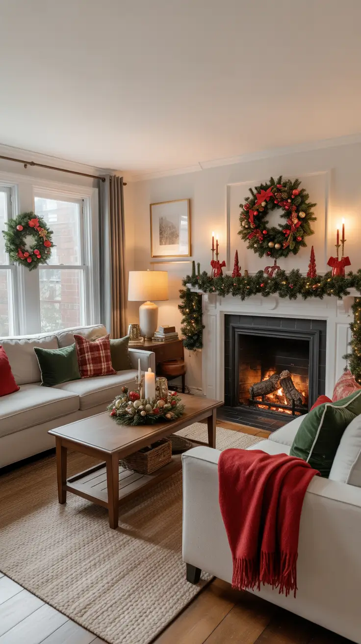 Christmas Decor Ideas for Living Room 2025: Cozy, Elegant & Modern Inspiration for Every Apartment
