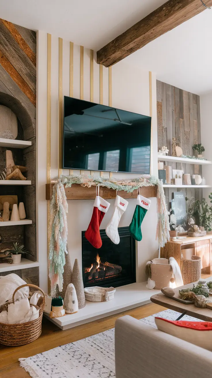 Christmas Mantle Decor Ideas 2025: Cozy, Elegant, and DIY Fireplace Inspiration