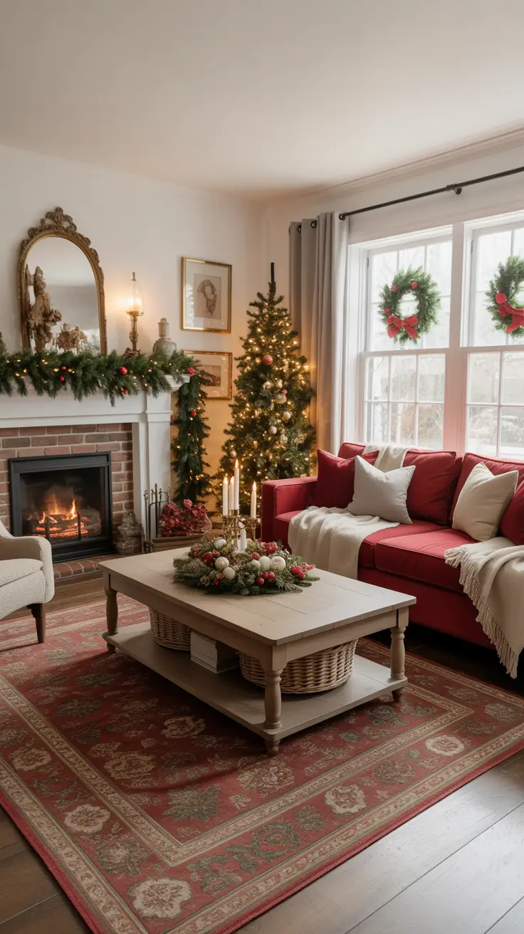 Christmas Decor Ideas for Living Room 2025: Cozy, Elegant & Modern Inspiration for Every Apartment